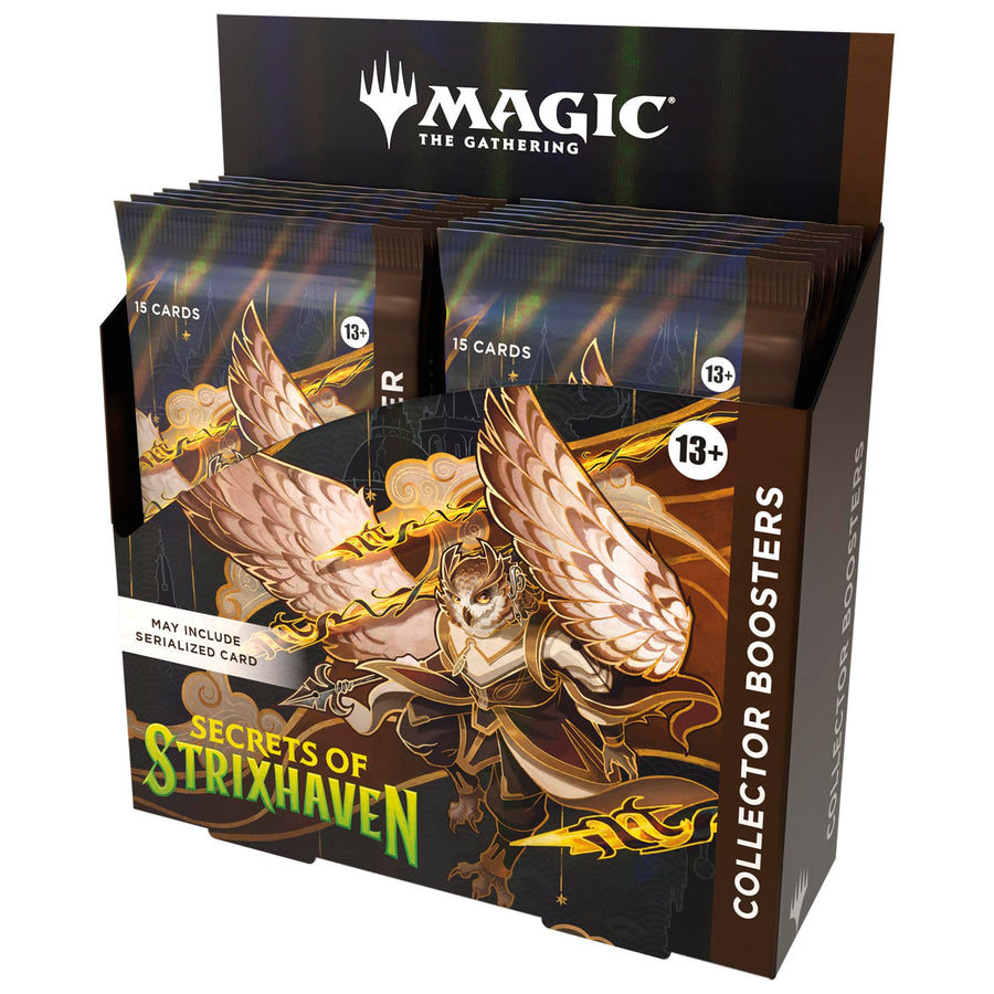 Magic: The Gathering Secrets of Strixhaven - Collector Booster Box (12 Packs)