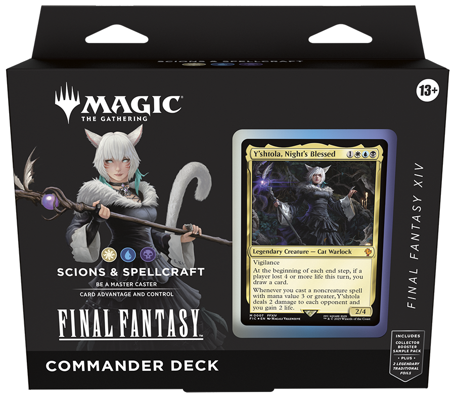 Final Fantasy XIV Scions & Spellcraft Commander Deck