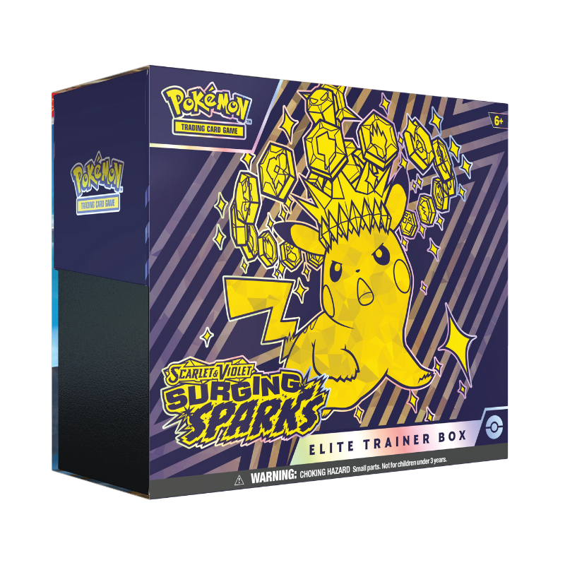 Pokemon TCG: Scarlet And Violet Surging Sparks Elite Trainer 10 Box Case